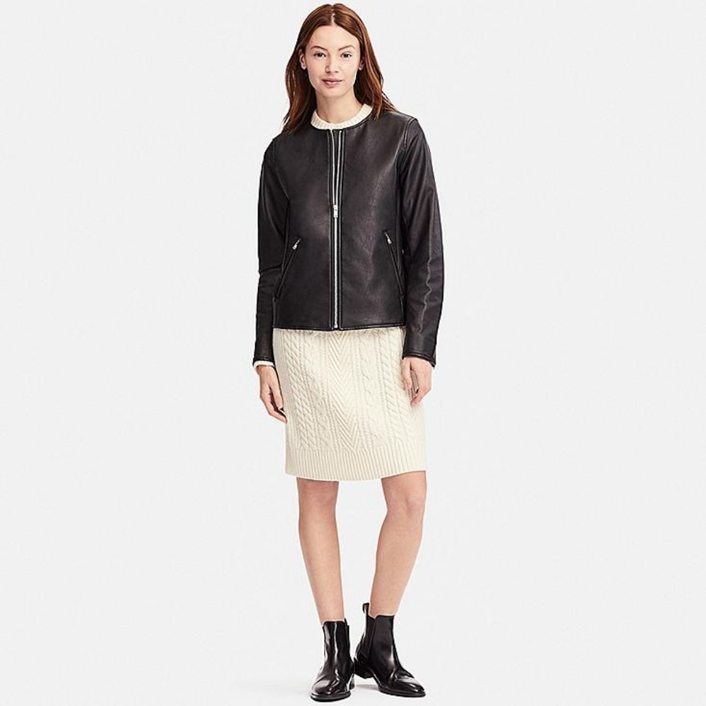 Uniqlo | Collarless Riders Jacket - Picture 4 of 6